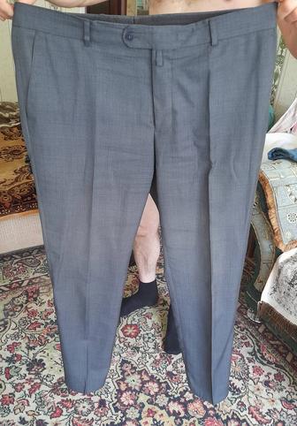 Срочно. Качественные, классические, мужские, летние, серые брюки 56р.Турция