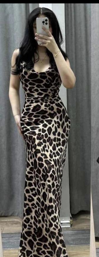 Платье -Леопард