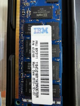 Серверная оперативная память, регистровая. DDR-3 12800R