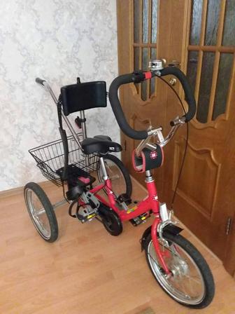 Велосипед немецкой фирмы Haverich для детей с ДЦП, в хорошем состоянии.