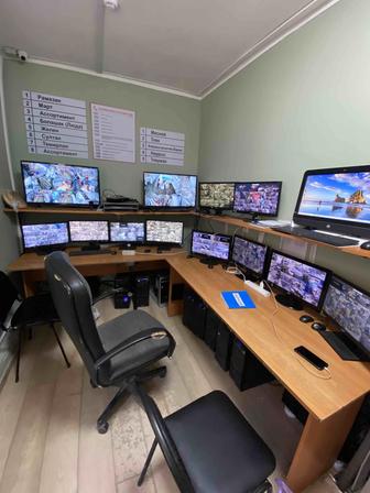 Установка системы видеонаблюдения и системы контроля доступа
