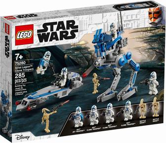 Lego 75280 Звездные войны Клоны-пехотинцы 501-го легиона ОРИГИНАЛ