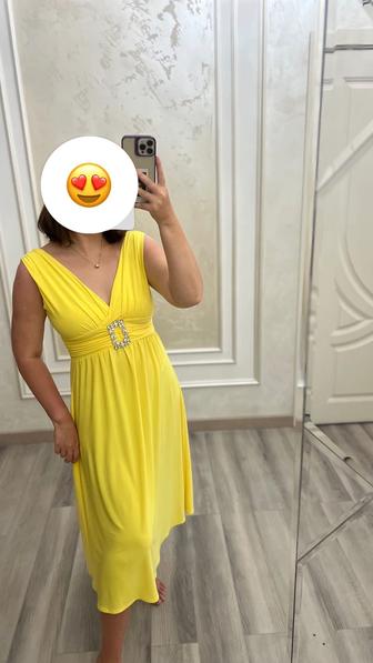 Продам летнее ,желтое платье