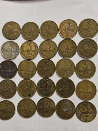 Продам монеты,советские,С 1956 по 1991,92,93 годы.