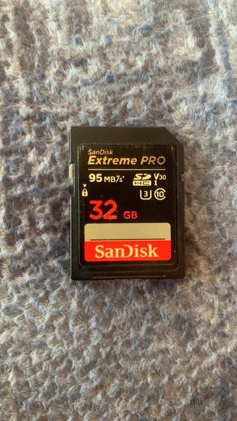 Extreme Pro Sandisk 32 gb 95 MB/s