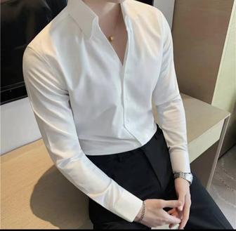 Продам мужская белая рубашка