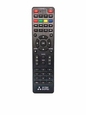 Универсальный пульт для приставки ID TV (черный). Для телевизора и приставк