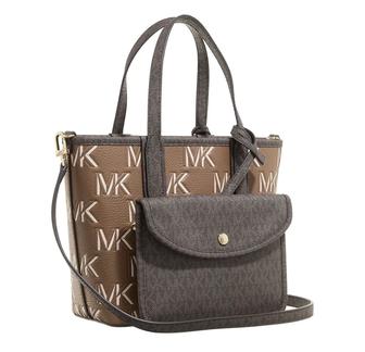 Сумка Michael Kors Eliza Xs Ew Open Tote Brown Luggage