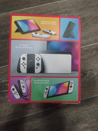 Игровая приставка Nintendo Switch OLED белый
