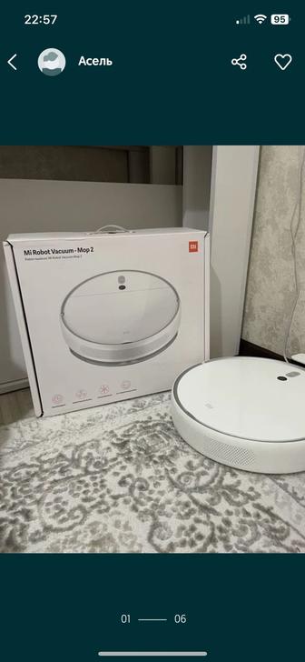 Продам робот-пылесос xiaomi mi robot vacuum mop2