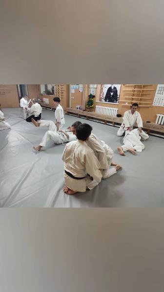 Зал боевых искусств Додзё на Дружбе Айкидо стиль Айкикай.