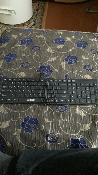 Клавиатура Delux DLK-1200 Black USB