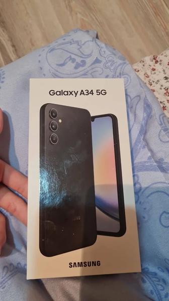 Продаётся Samsung Galaxy A34 5G 8 ГБ/256 ГБ черный