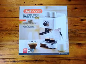 Продам кофемашину DELIMANO Espresso Coffee Mashine Deluxe (новая)