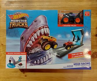 Трек Hot wheels Monster Trucks - Sharks Attack. Трэк Атака Акулы.