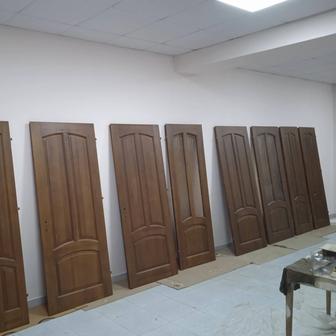 Реставрации покраска деревянных дверей