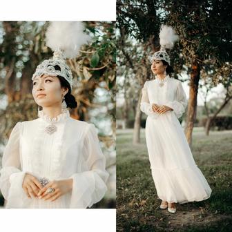 Белое платье от Нуршах
