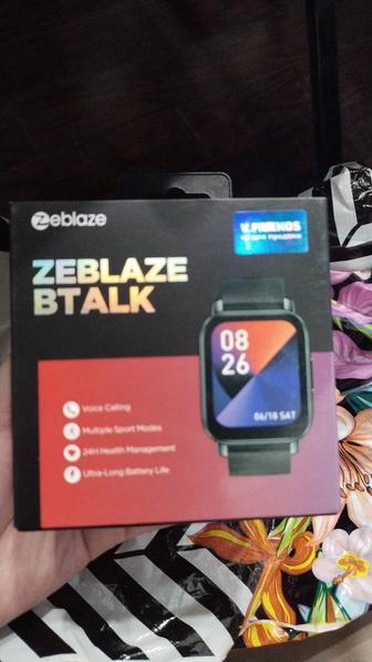 Продаю Смарт-часы Zeblaze Btalk черный-оранжевый