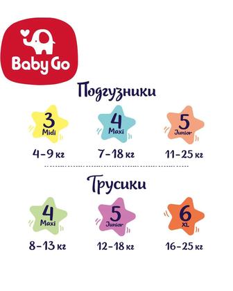 BabyGo Подгузники и трусики