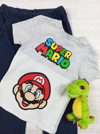 Детская футболка супер Марио george