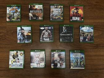 Игры на Xbox ONE (GTA 5 / RDR 2 / Mortal Kombat) 12 шт