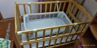 Детская кровать, 0-2 года