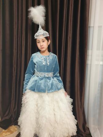Прокат казахское детское платье
