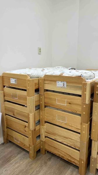Продам кровати деревянные для детского сада