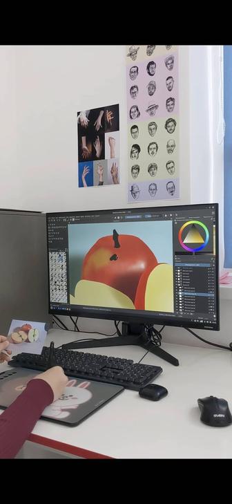 Курс рисования с графическом планшетом на компьютере