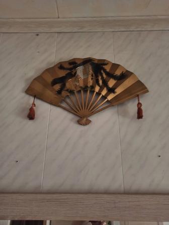 Японский декоративный веер