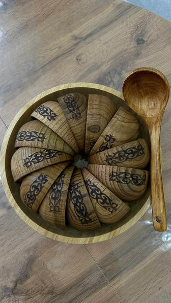 Аренда Агаш ыдыс деревянные посуды