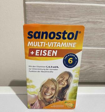 Sanostol Мультивитамины железо для детей с 6 лет