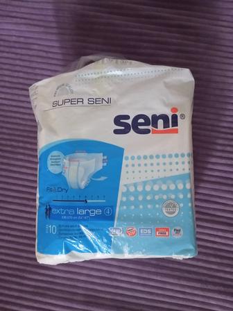 Продам памперсы для взрослых Seni 4ка