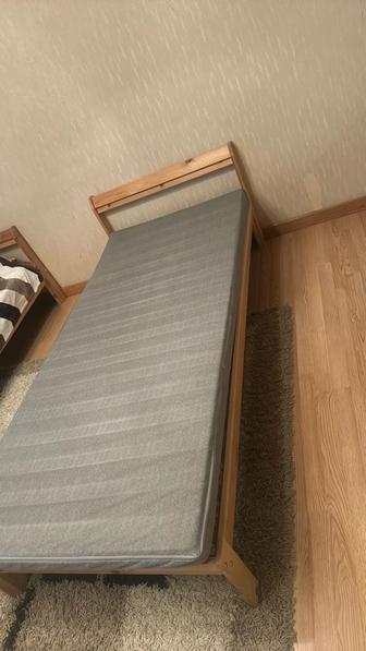Продам односпальную кровать производства IKEA
