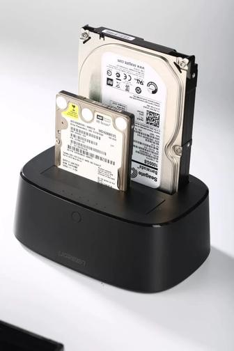 Докстанция для жестких дисков Ugreen CM198 usb 3.0 to SATA HDD SSD