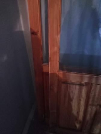 Продам деревянные балконные двери