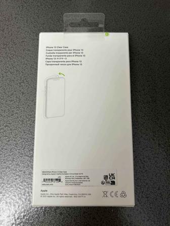 Чехол Apple Clear Case MagSafe для Apple iPhone 13 прозрачный. Оригинал