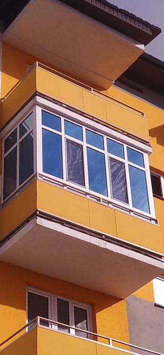 Пластиковая окна двери балконы витражы