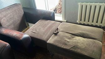 Продать срочно диван, кресло кровать