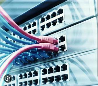 Монтаж кабельных сетей для интернета