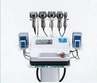 Косметологический аппарат 6 в 1 с липолизом кавитация микрототоки лифтинг