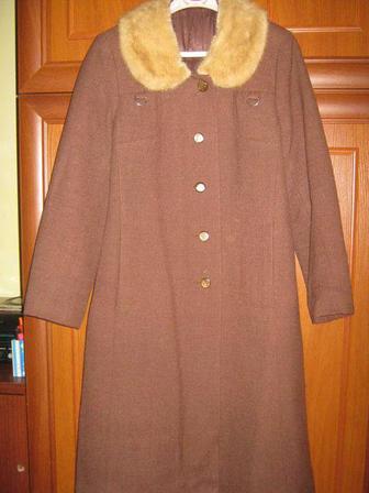 Женские пальто зимние 48 ,58 р-ры (воротник- норка)