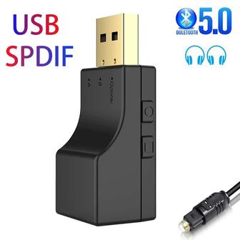 USB SPDIF Bluetooth 5.0 для подключения ТВ и ПК к bluetooth наушникам