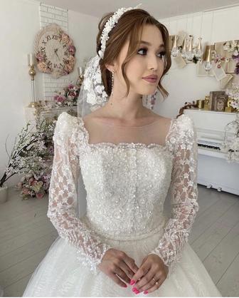 Свадебное платье .