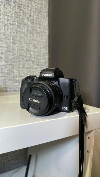 фотоаппарат Canon EOS M50 Mark II kit EF-M 15-45mm f/3.5-6.3 IS STM черный