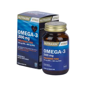 Omega 3 Nutraxin из Норвежской рыбы (океанической) 2,000 мг
