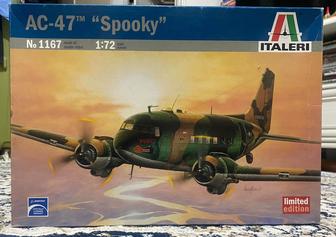 Italeri 1167 Douglas AC-47 Spooky
Запечатан