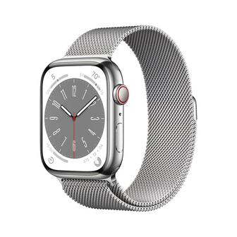 Apple Watch Series 8, 45m Silver - на гарантии Технодома. Покупал за 300