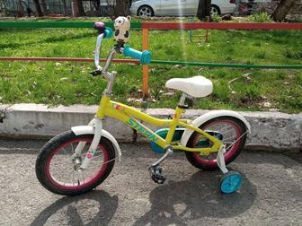 Детский велосипед Stern для девочек 4-5 лет почти как новый!