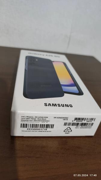 Samsung Galaxy A25 5G Blue Black, 128GB. Новый, запечатанный! Доставка!